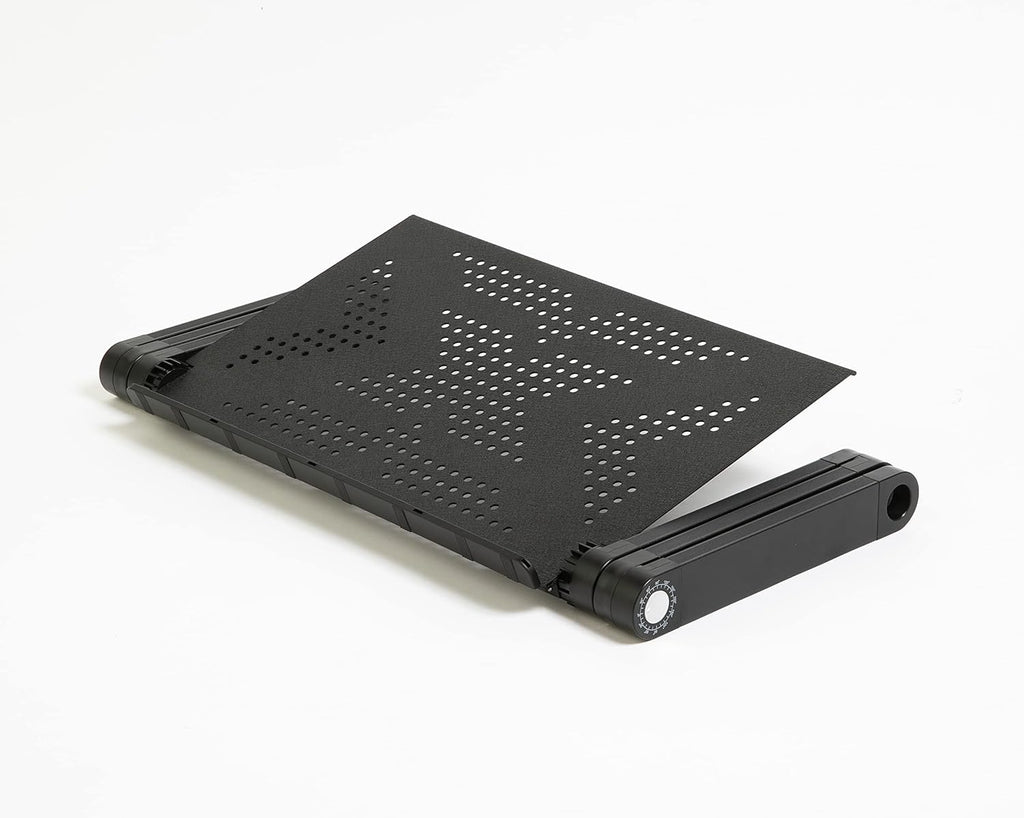 Black Pack of 2 Folding Laptop Table P421459