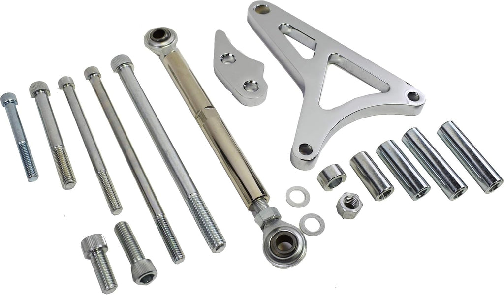 Chrome Alternator Bracket Pack of 2 X79326