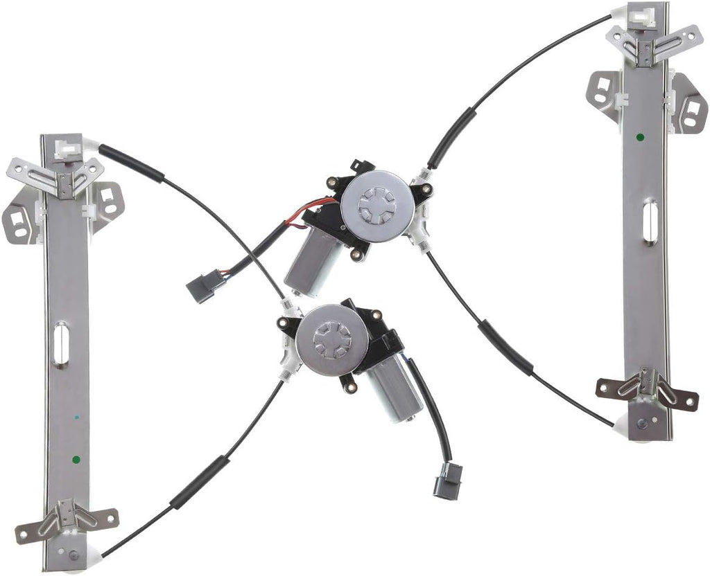 Power Window Regulator with Motor Front Right Passenger Side Pack of 2 T1601