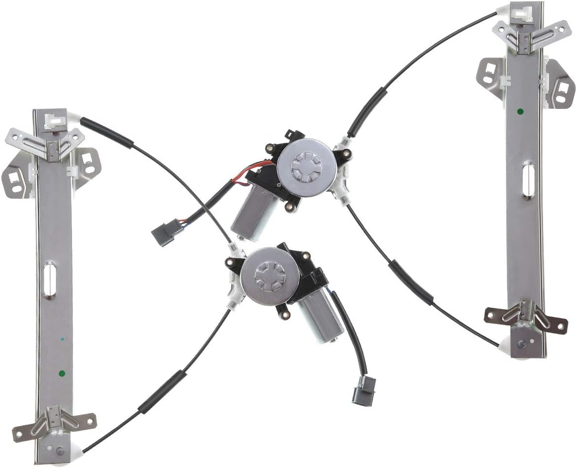 Power Window Regulator with Motor Front Right Passenger Side Pack of 2 T1601
