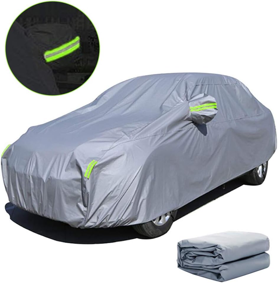 Green PEVA Full Car Cover T751