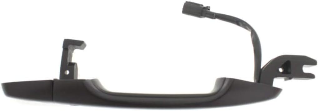 Primed Front Driver Side Door Handle with Key Hole S2662