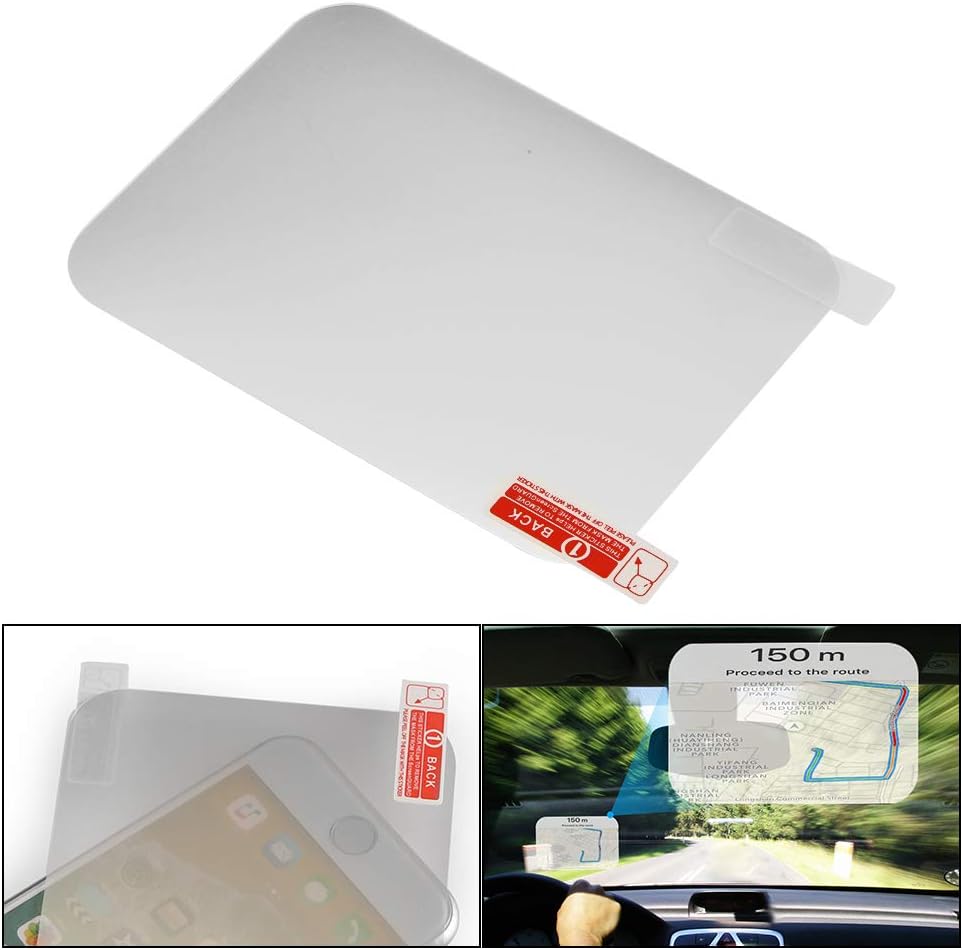 2-Pack HUD Reflective Windshield Film (5.9X5.1Inch) Z723