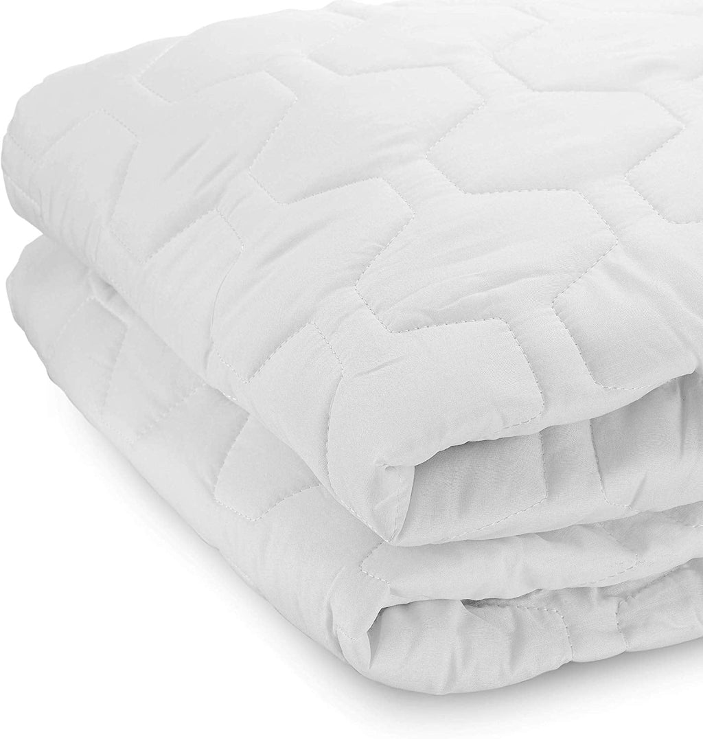 King Size Hypoallergenic Mattress Pad Protector with Deep Pockets U856638