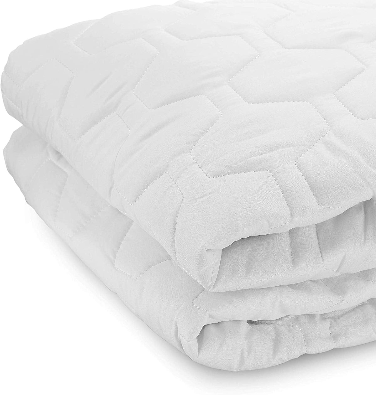 King Size Hypoallergenic Mattress Pad Protector with Deep Pockets U856638