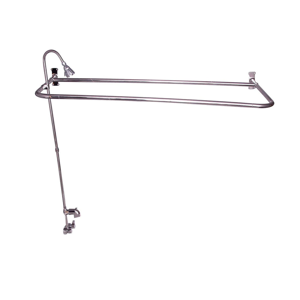 Polished Chrome Rectangular Shower Unit N581848