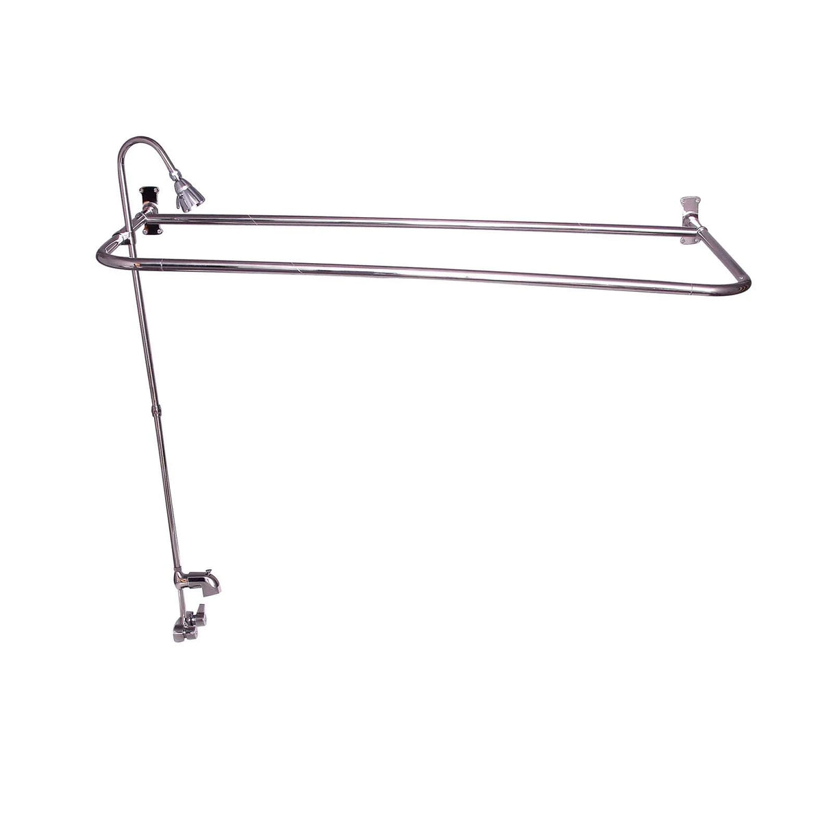 Polished Chrome Rectangular Shower Unit N581848