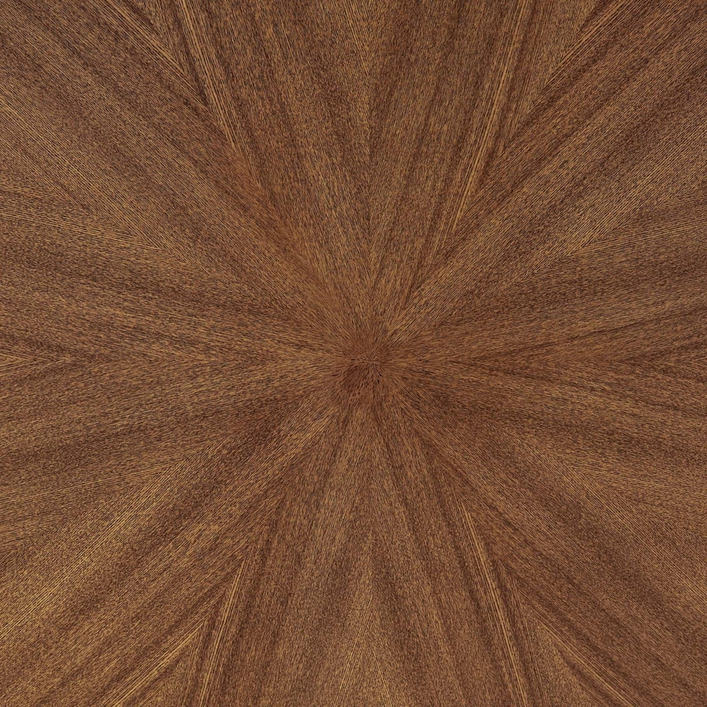 Walnut Round Wood Dining Table J16526