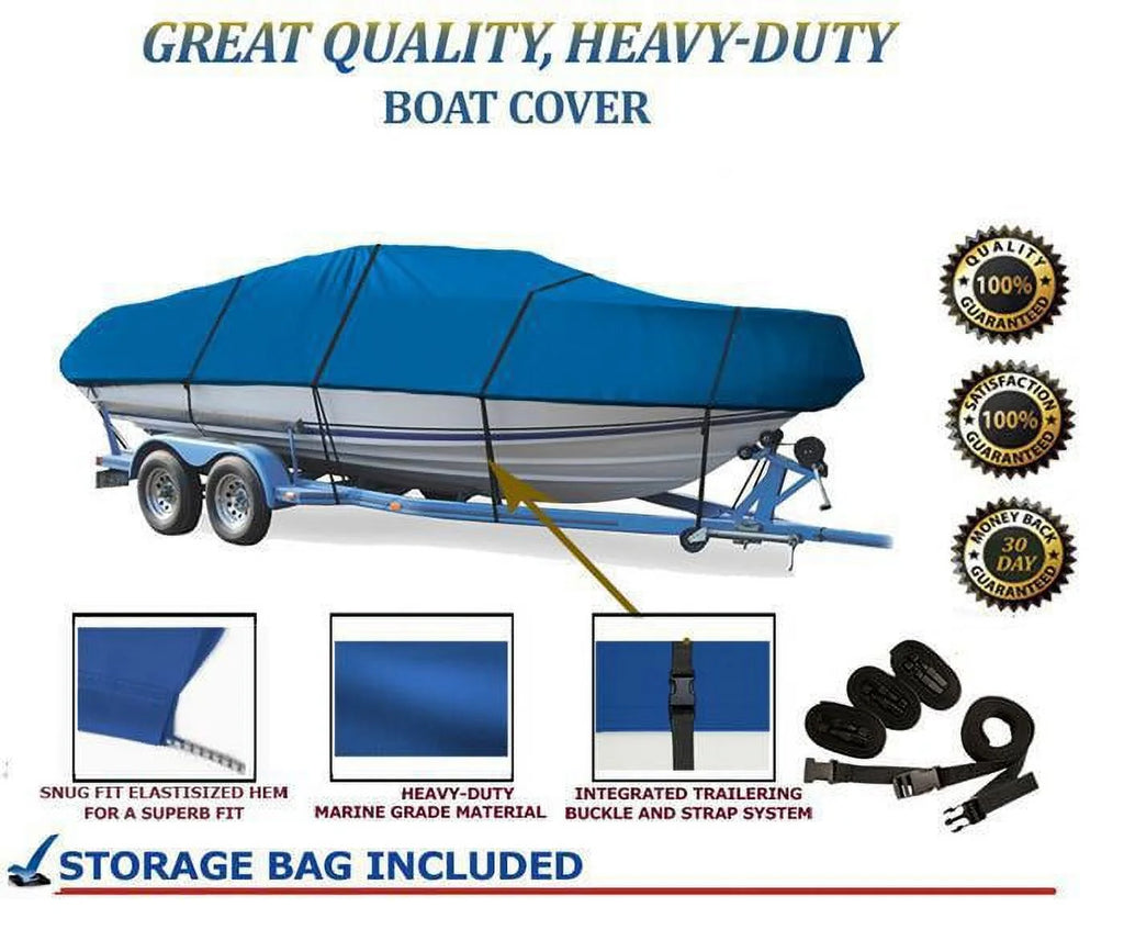 Boat Cover for Crestliner Super Hawk 1700 O/B 2004 U1941
