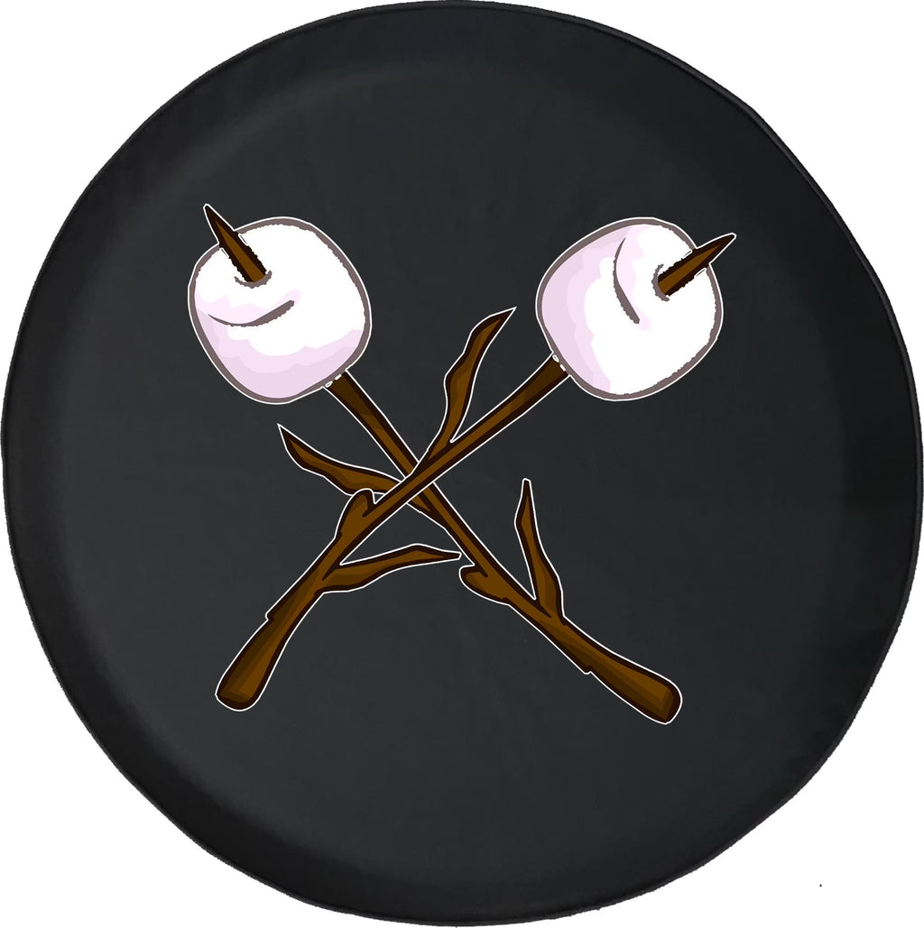 Black 28 Inch Tire Covers W998
