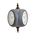 Metal Double Sided Wall Clock N611772