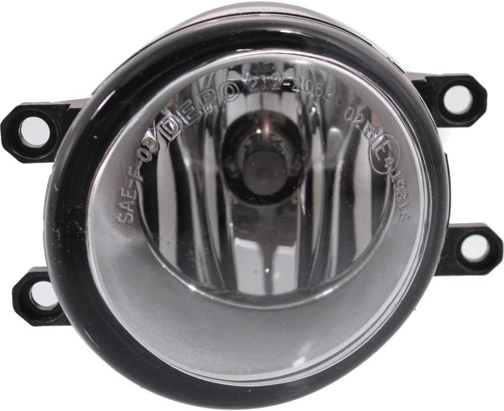 Fog Light Assembly Driver Side with Bulbs Pack of 2 K91939