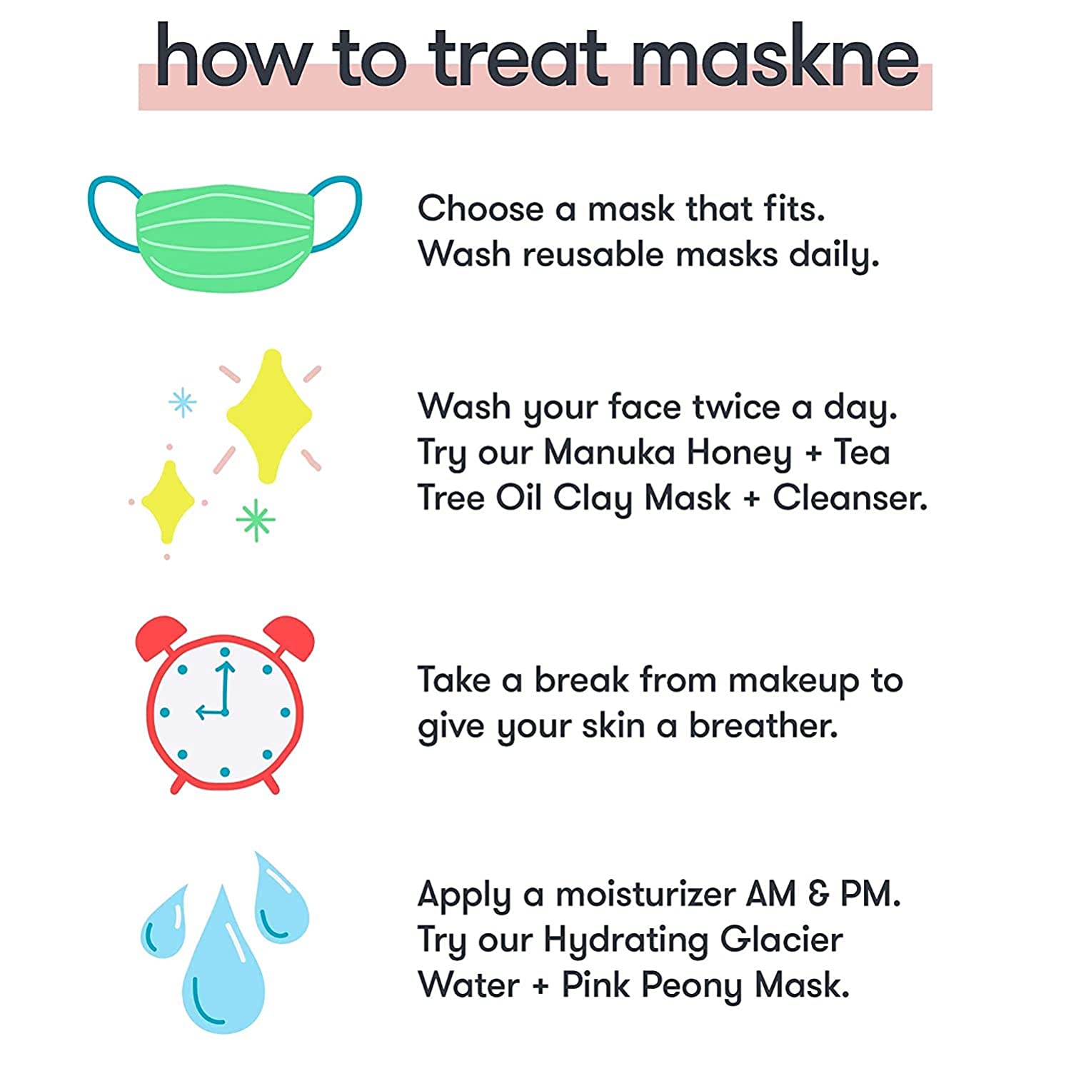 Face Mask Variety Set, 4pk Tubes P194