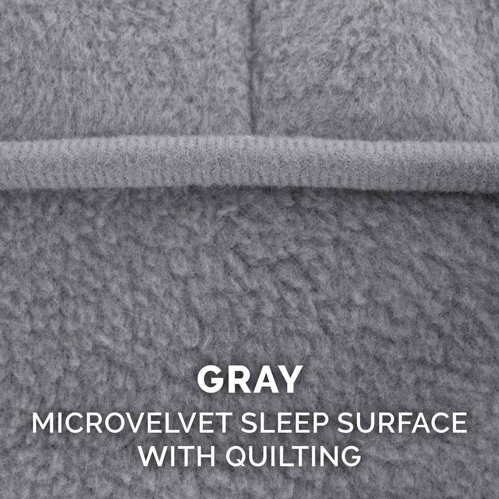 Giant Gray Memory Foam Pet Bed for Dogs u0026 Cats E692052
