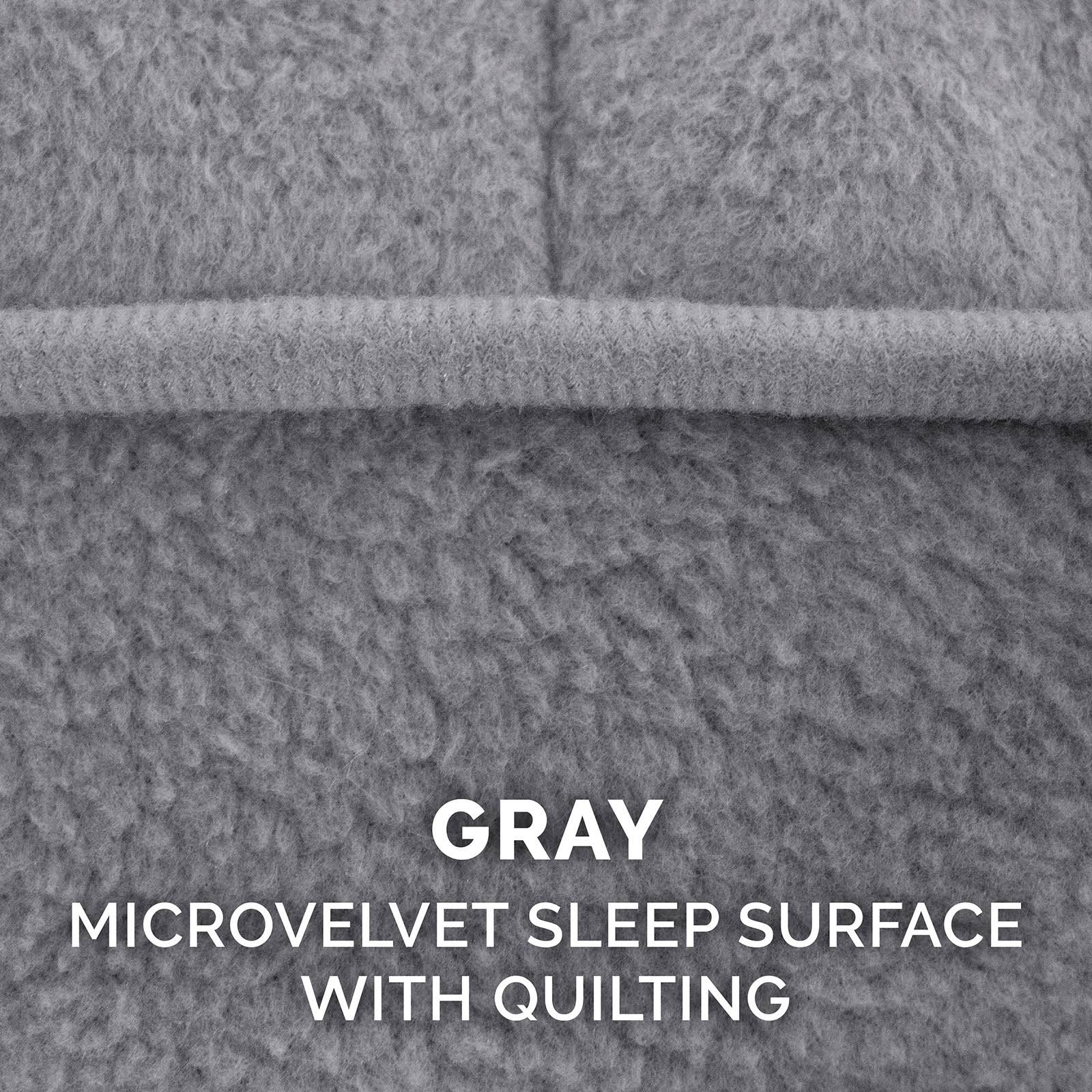 Giant Gray Memory Foam Pet Bed for Dogs u0026 Cats E692052