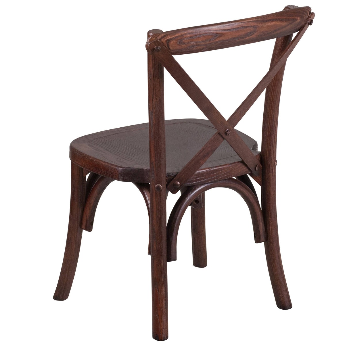 Mahogany Wood Cross Back Chair L665422