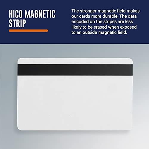 100 Pack SLE4442 Chip Cards with Hi-Co Magnetic Stripe PVC O955