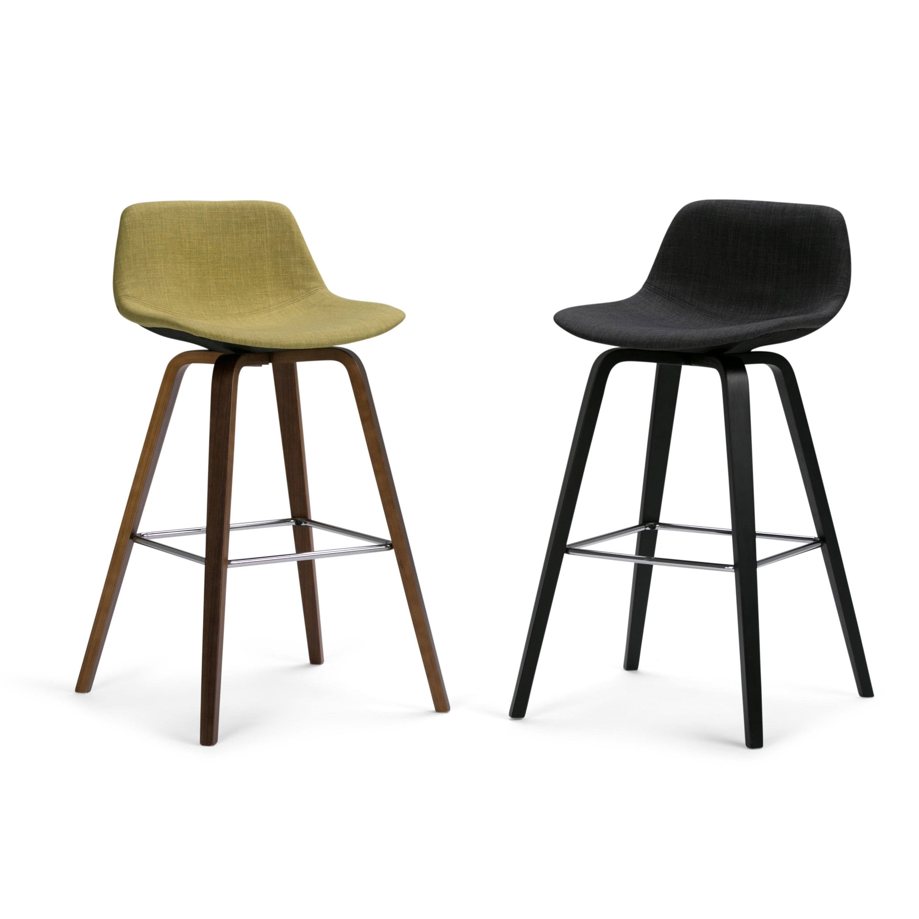 Set of 2 Bentwood Counter Height Stool Medium Blue O934