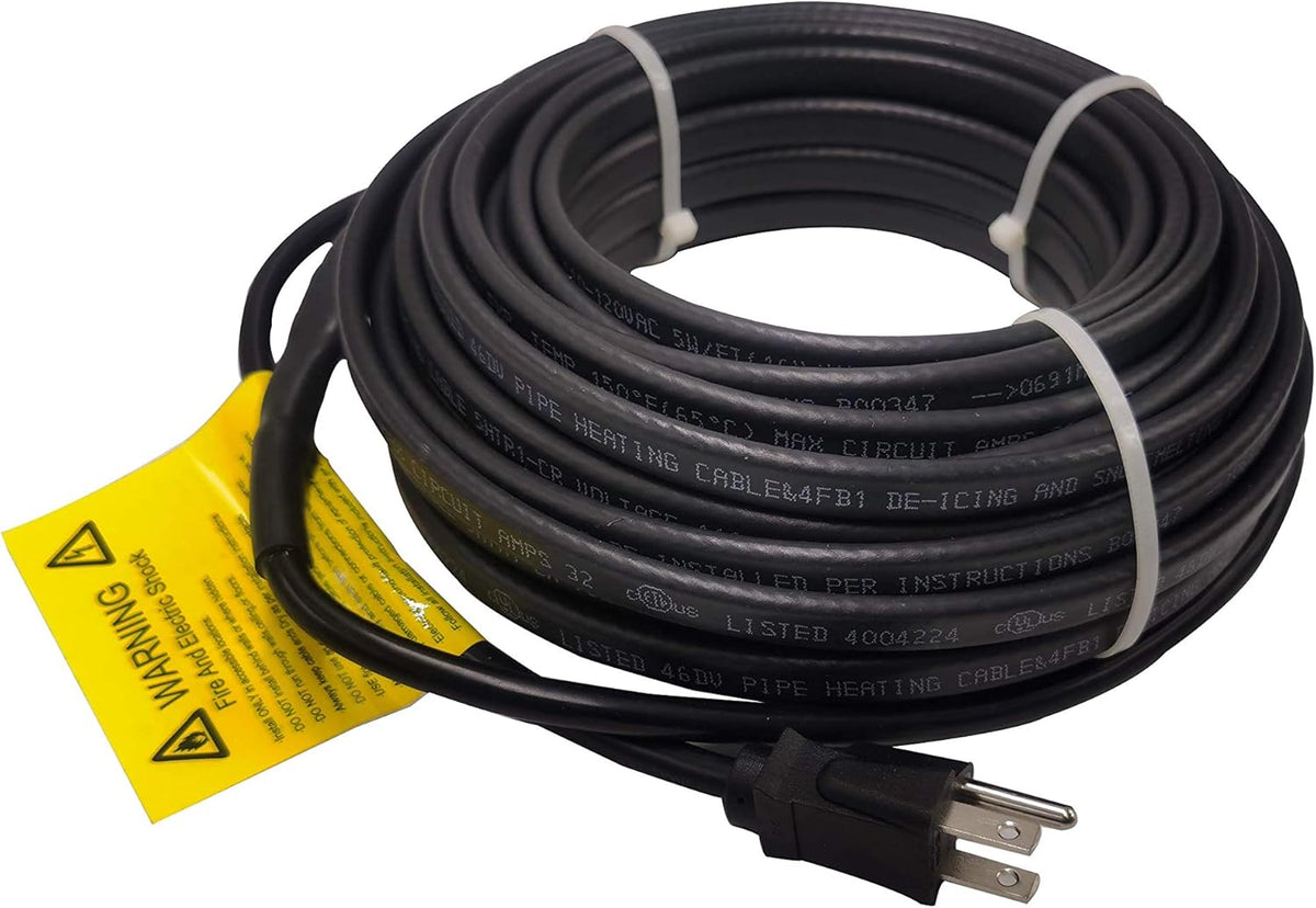 24-feet 120V Self Regulating Heating Cable B7637