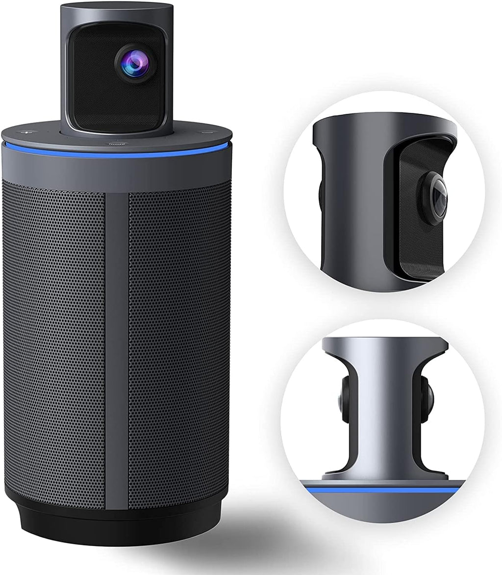 8K 360-Degree Video Conference Camera with 8 Noise-Cancelling Microphones R614810