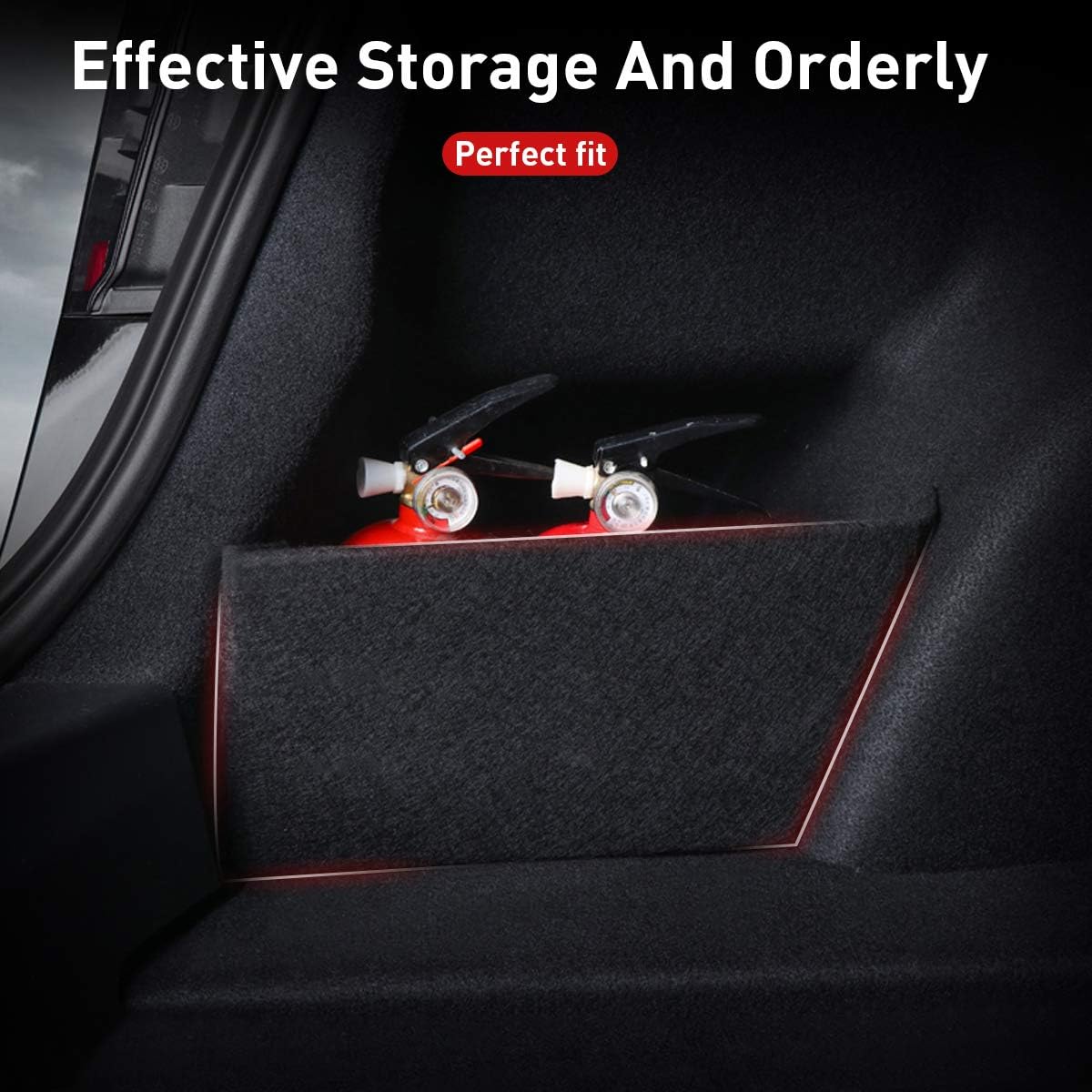 Trunk Side Divider Board Pack of 2 W674