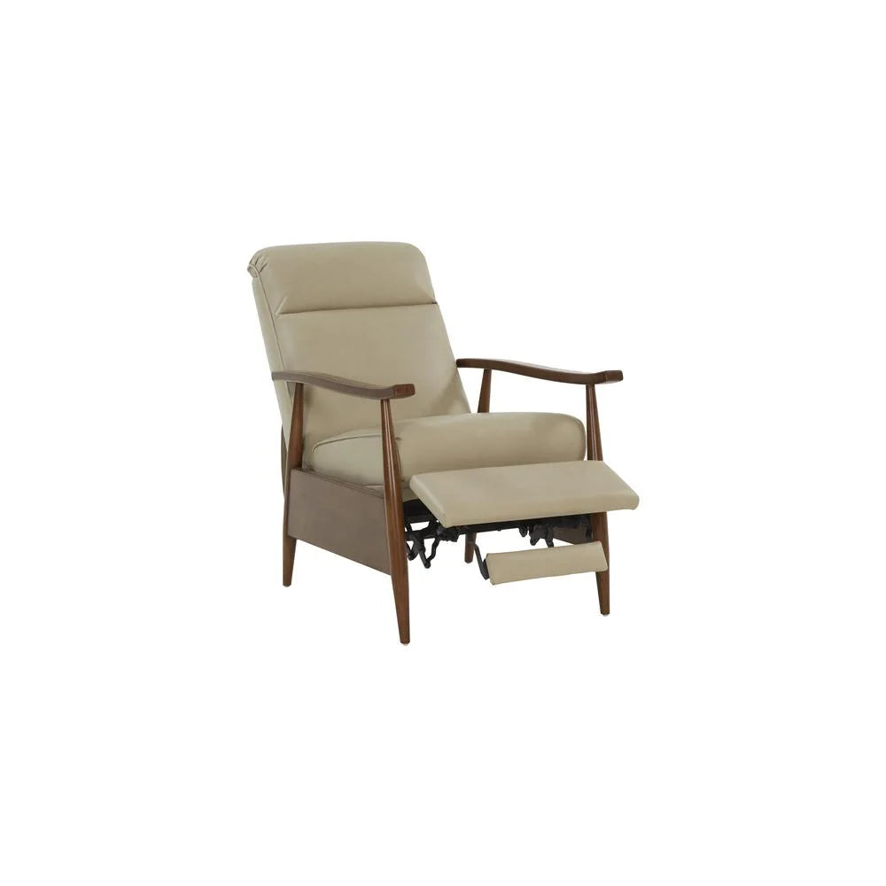 Cream Push Thru The Arms Recliner J631