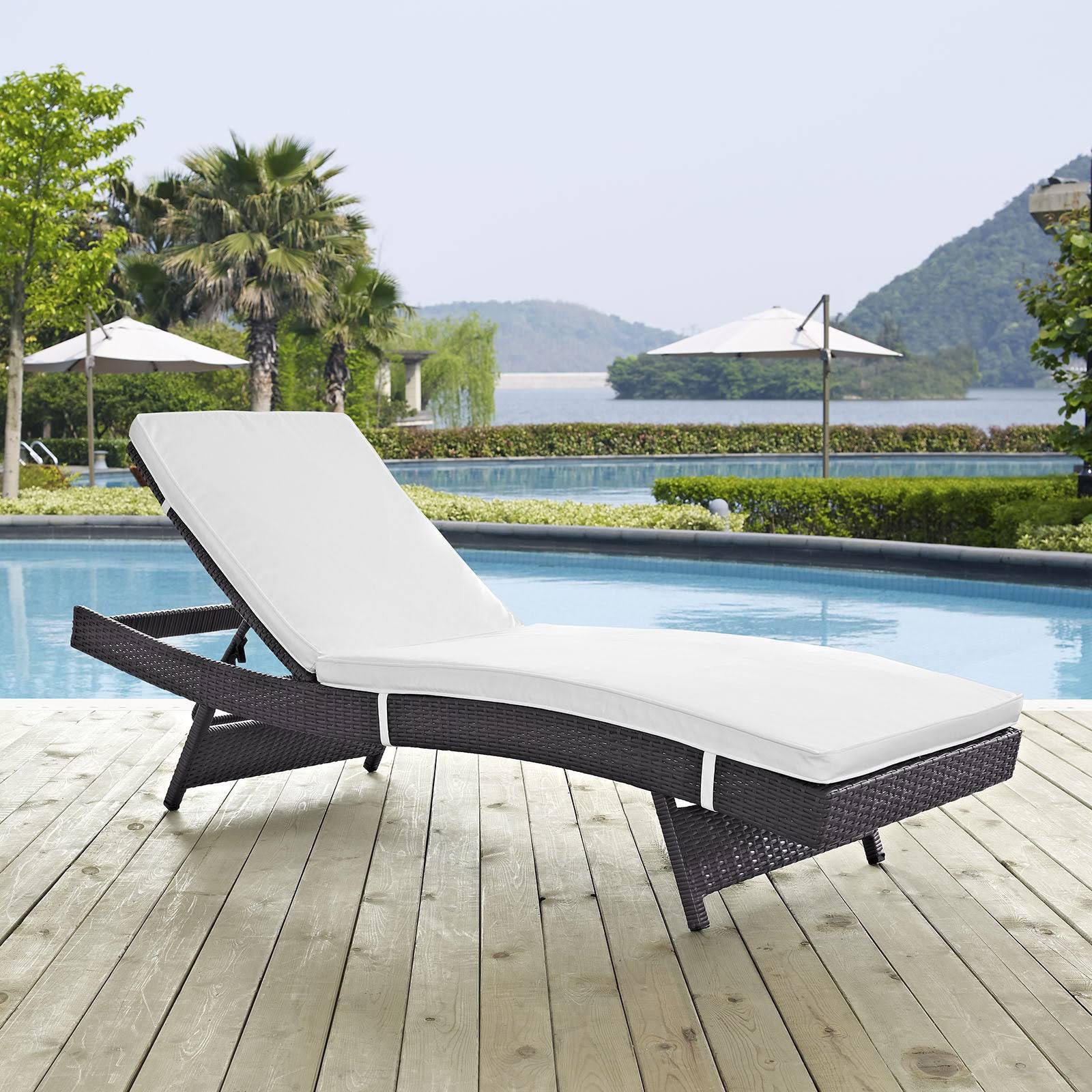 Brown Outdoor Patio Chaise A765881