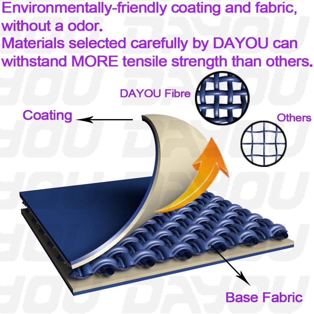 Heavy Duty Waterproof PVC Tarpaulin Cover 8X10 FT M20999