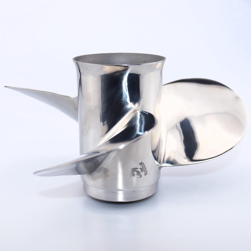 Stainless Steel Propeller for 25-30HP, 10 Spline Tooth, RH (9 7/8x10 1/2) Y946172