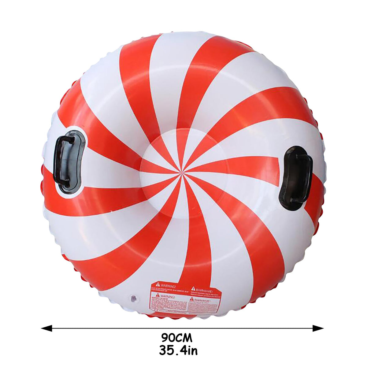 Ski Ring PVC Sled Tire Tube With Handle Y875