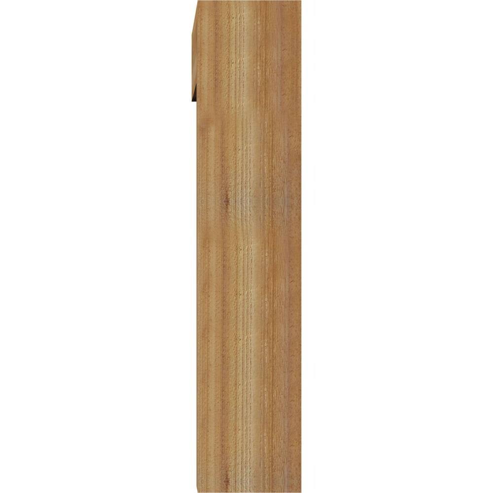 Traditional Block Rough Sawn Bracket with Offset Brace G8325