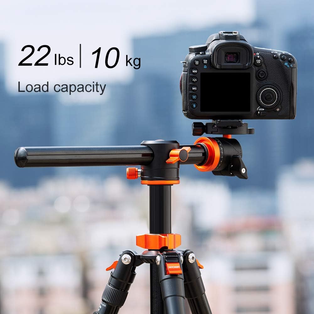 67 inch Aluminum Camera Tripod with 360 Degree Ball Head Quick Release Plate A600219