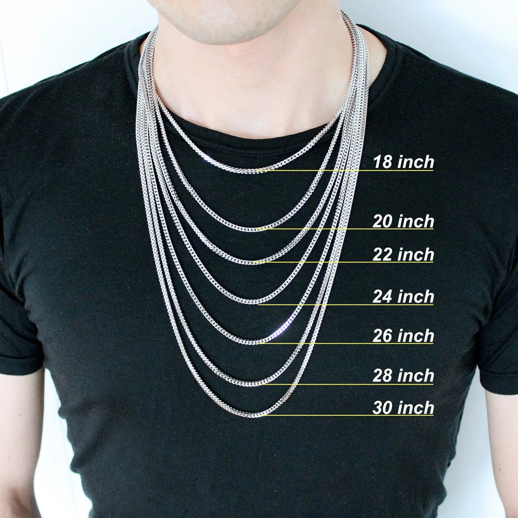 14k Yellow Gold Solid Figaro Chain Necklace 20" - 30" F53753
