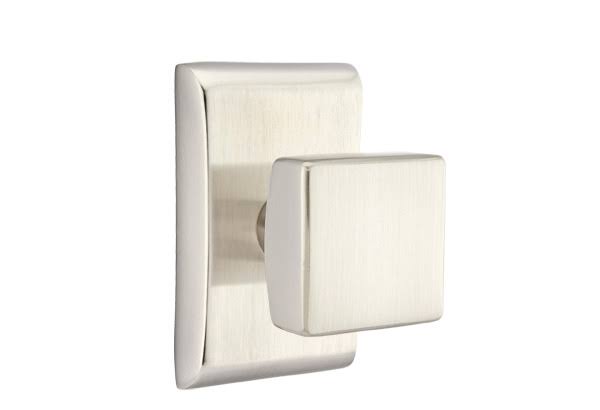 Satin Nickel Double Dummy Square Knob K114