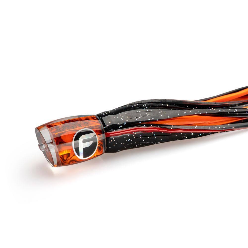 Orange Paua Shell Trolling Lure T480