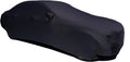 Black Stretch Satin Indoor Car Cover T318