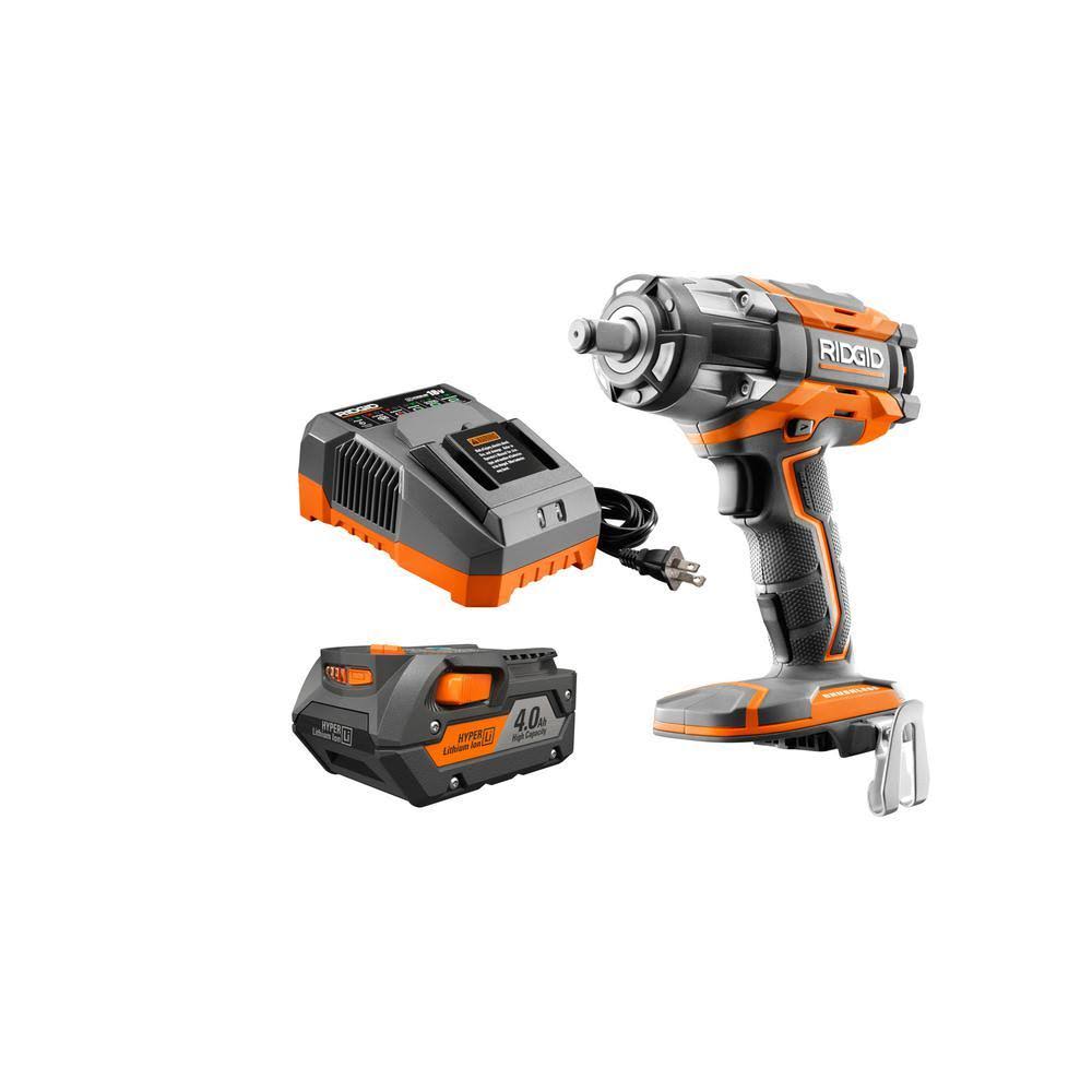 18-Volt Cordless Brushless Compact Impact Wrench Kit J566629