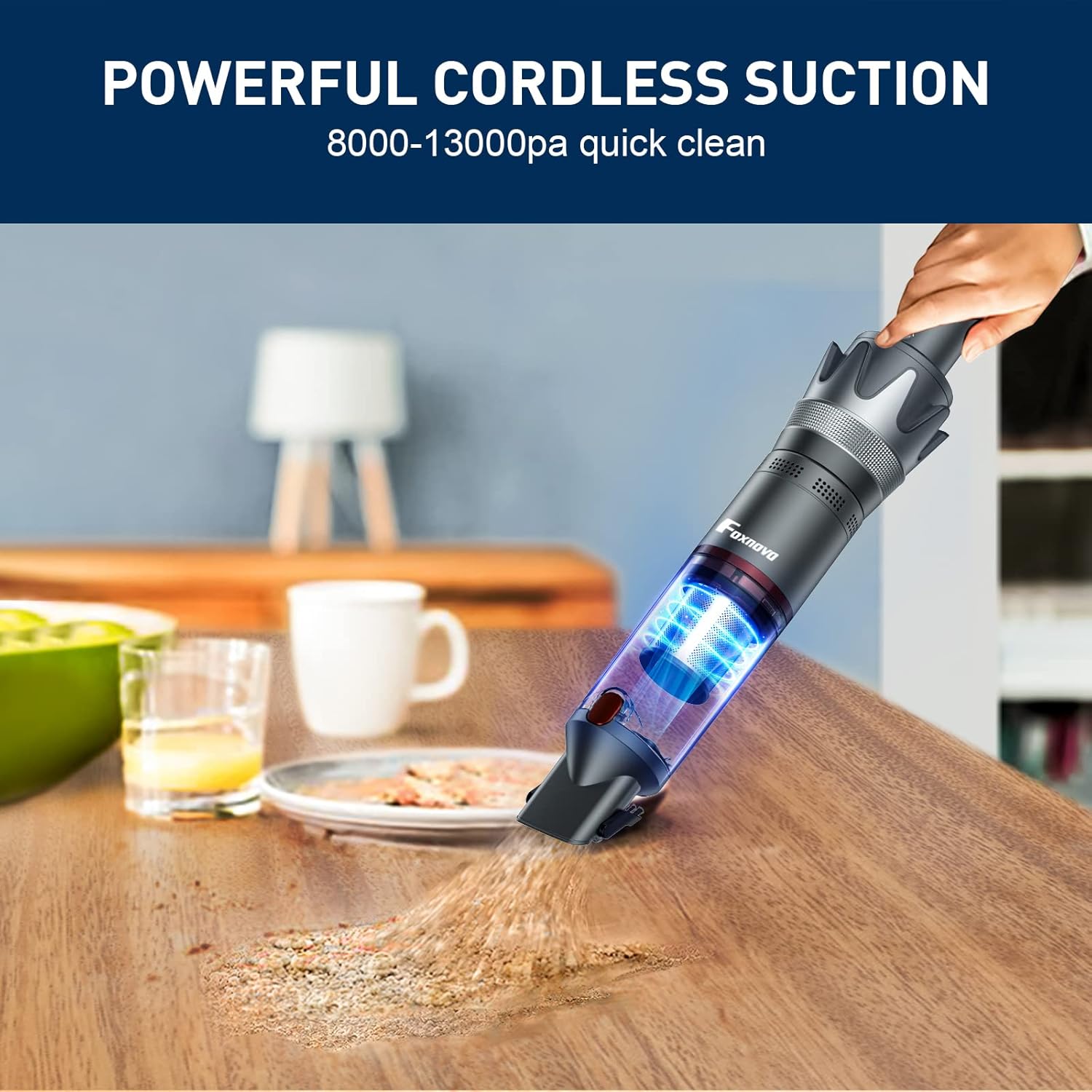 Cordless Handheld Vacuum Cleaner, Pack of 2 Y6658