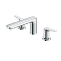 Polished Chrome Two Handle Roman Tub Filler Trim U776107