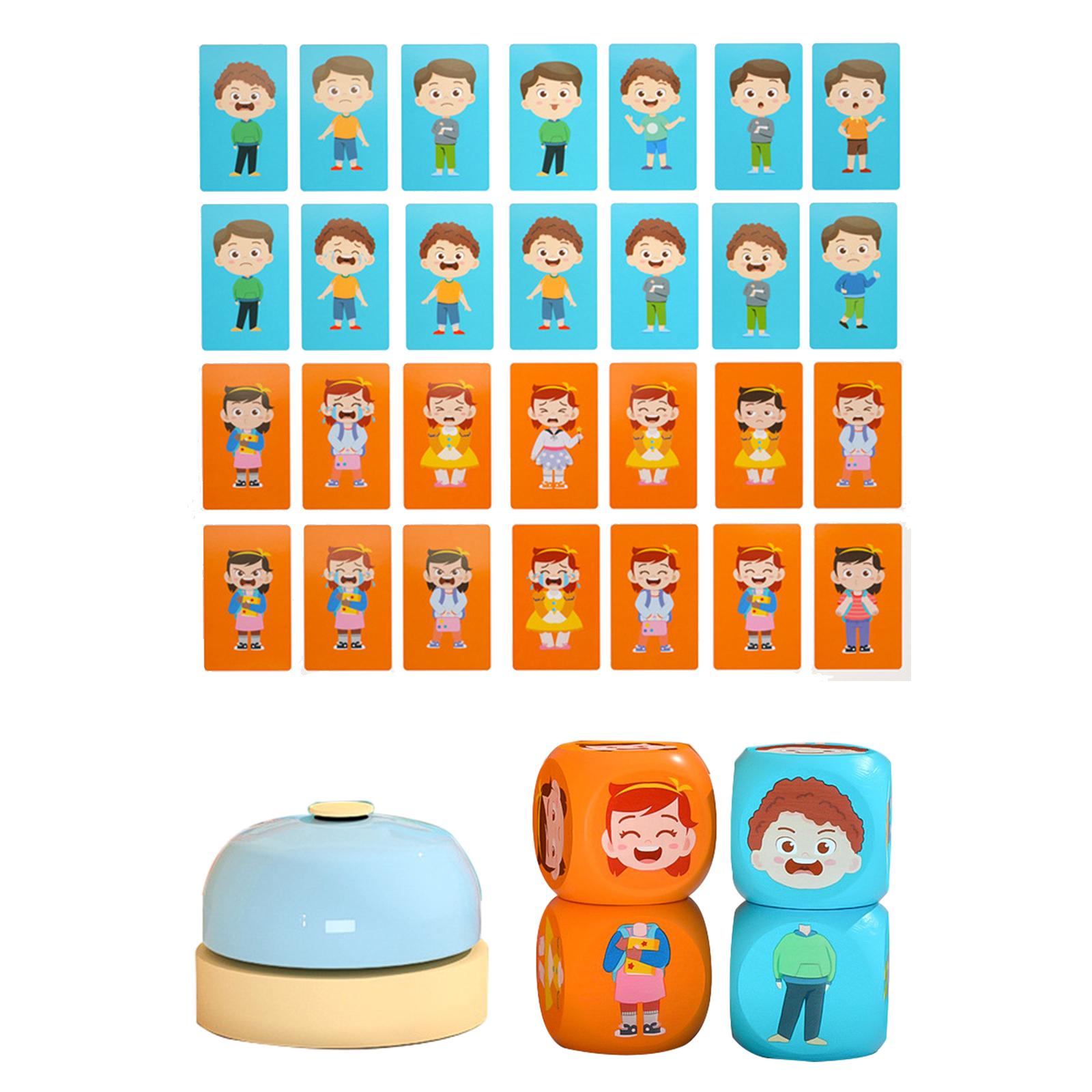 Face Changing Cube Building Blocks Wooden Montessori Toy K126246
