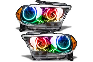 Halogen Chrome Headlights Y513