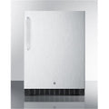 24 in. Outdoor Built-in All Refrigerator with Lock, Stainless Steel P391
