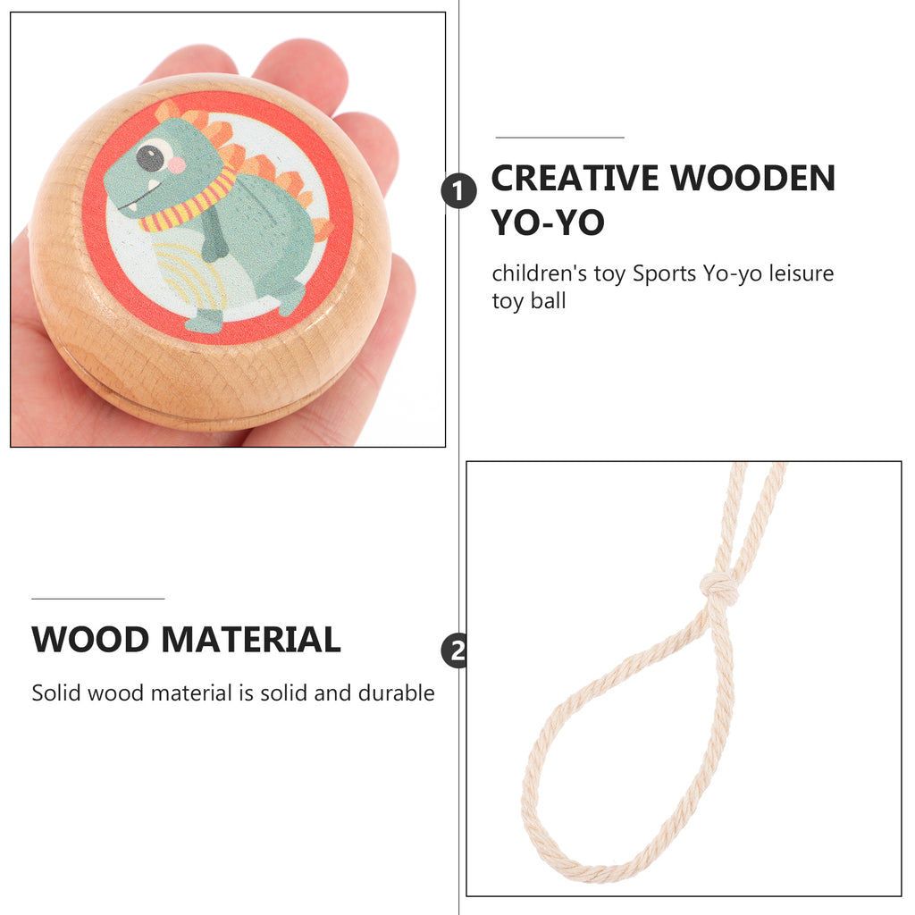 Wooden Yo-Yo Toy S9335