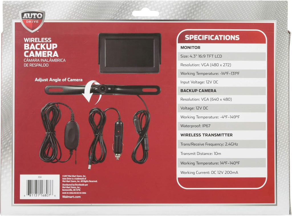 Wireless Backup Camera Pack of 2 I3347