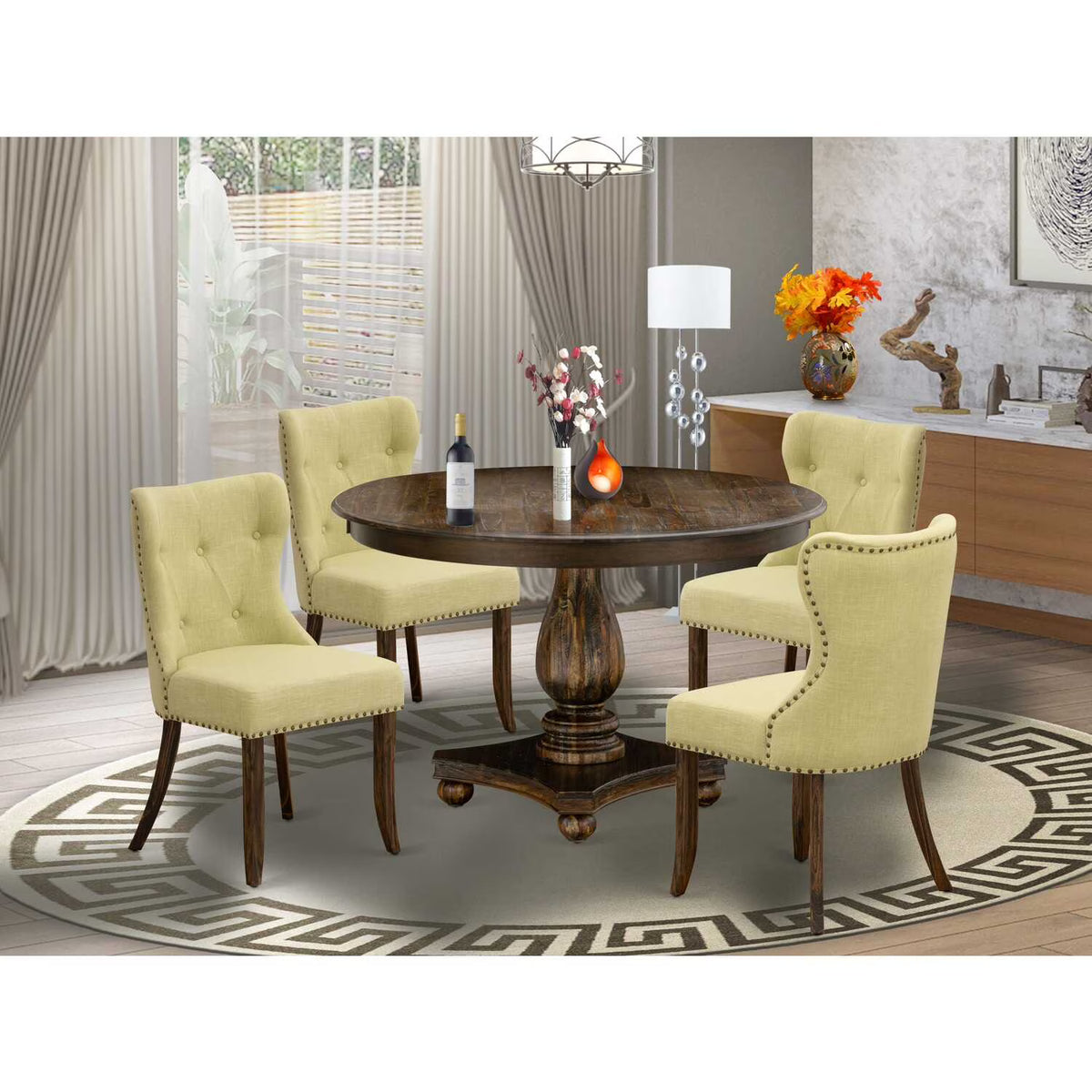 5-Piece Wooden Dining Set J10937