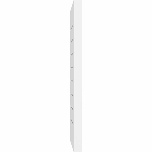 PVC Gable Vent W6085