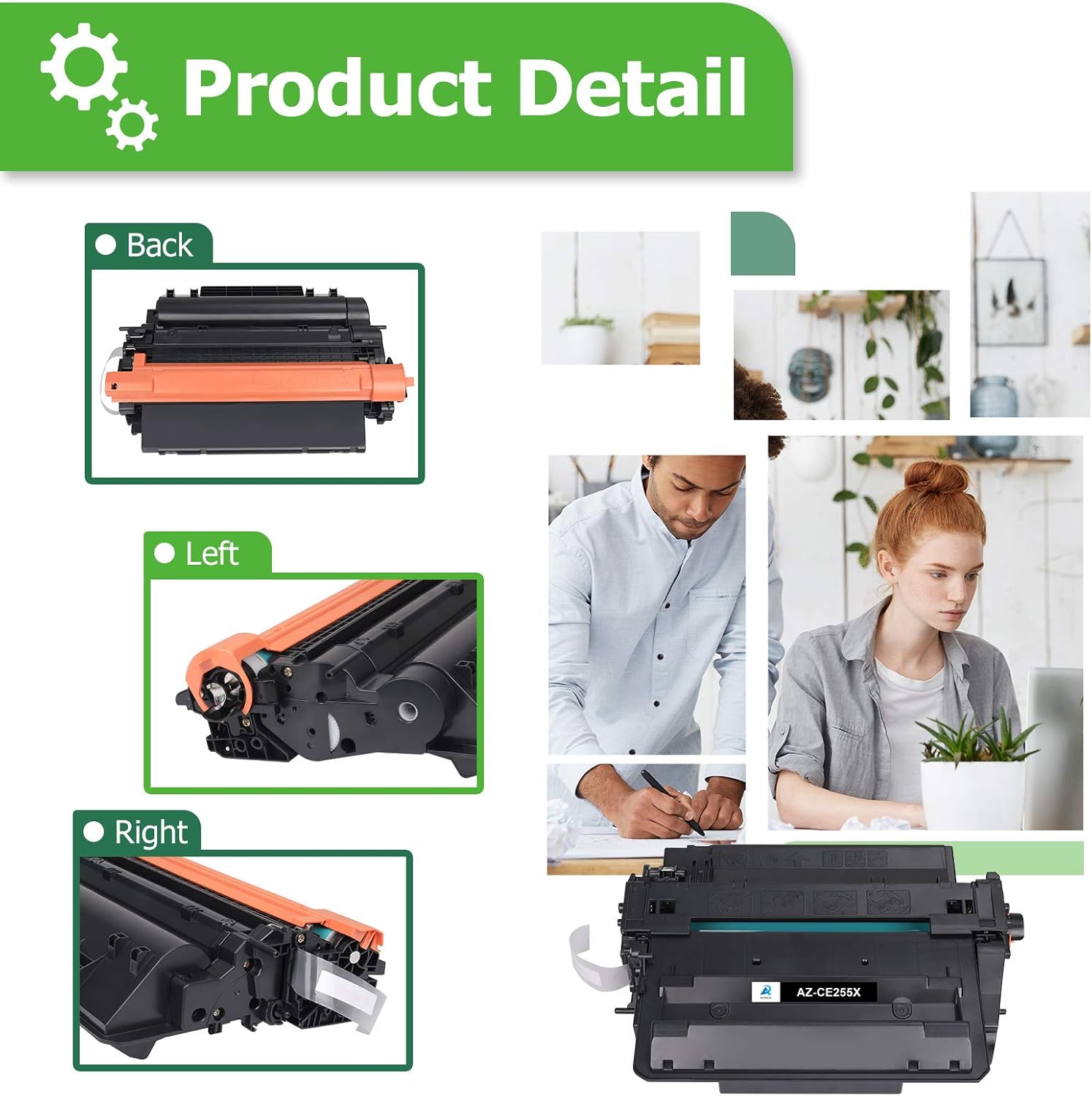 55X Toner Cartridge Black 1-Pack S398