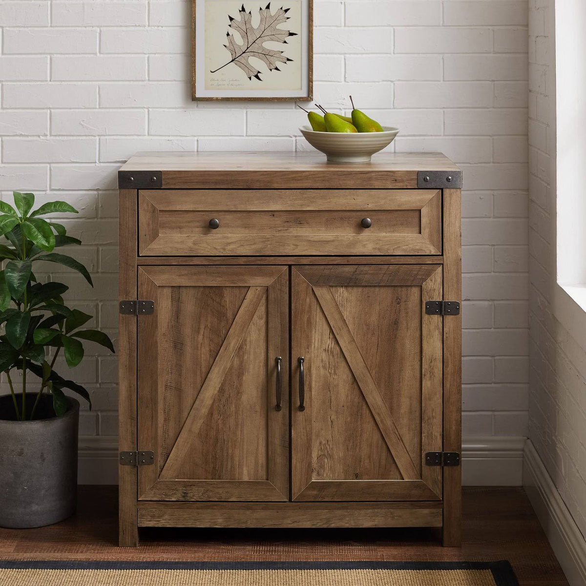 Grey Wash Accent Cabinet B788100