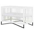 3-in-1 Convertible Crib White/Black G82438