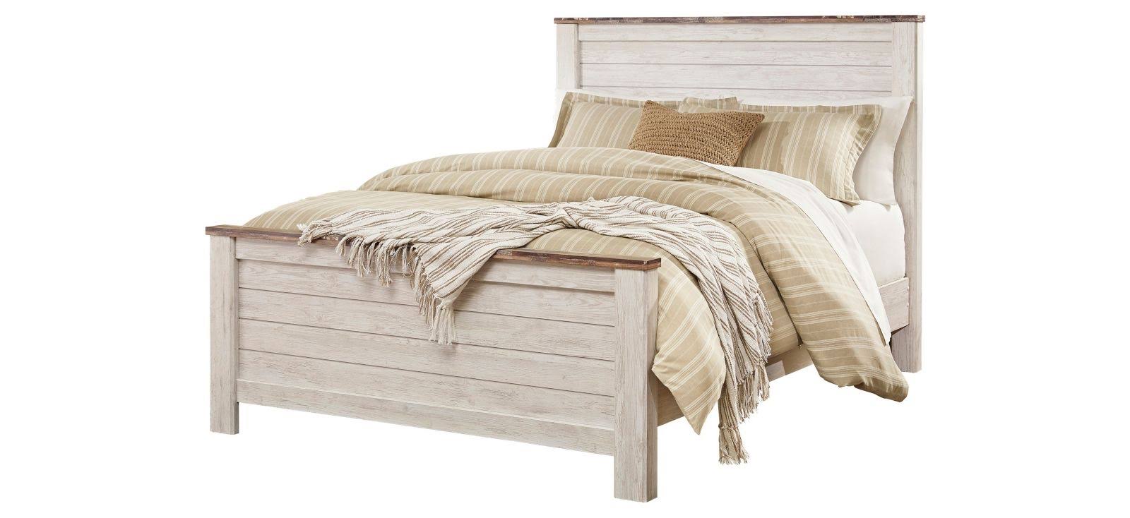 King Panel Bed D752